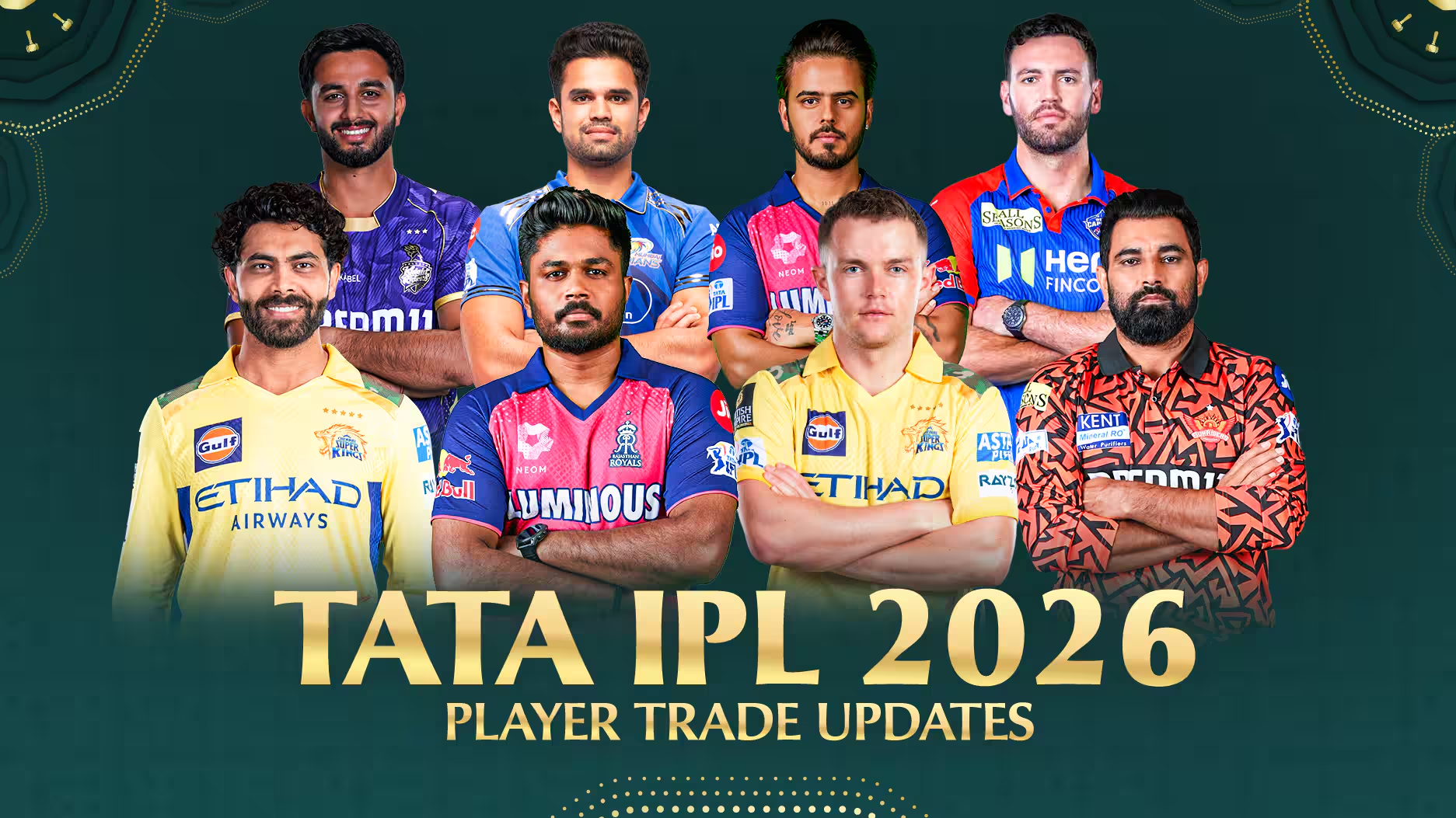 IPL 2026 all teams and captains - Gomatch9
